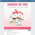Win 1 of 5 Mother's Day gift packs!