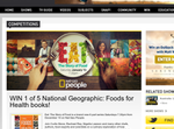 Win 1 of 5 'National Geographic: Foods for Health' books!