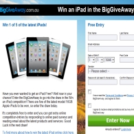 Win 1 of 5 of the latest iPads!