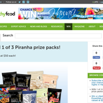 Win 1 of 5 'Piranha' chips prize packs!