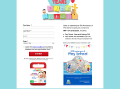 Win 1 of 5 'Play School' prize packs!