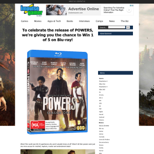 Win 1 of 5 Powers on Blu-ray
