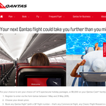 Win 1 of 5 spectacular holiday packages or $5,000 on your QANTAS Cash card!