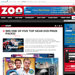 Win 1 of 5 'Top Gear' DVD prize packs!