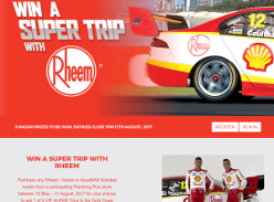 Win 1 of 5 VIP Trips to Gold Coast 600 Supercars