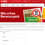 Win 1 of 50 Berocca packs!