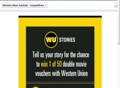 Win 1 of 50 double movie vouchers