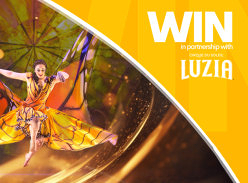 Win 1 of 50 Double Passes to Cirque Du Soleil Luzia