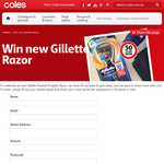 Win 1 of 50 Glllette Razors!