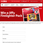 Win 1 of 50 Jiffy Firelighter packs!