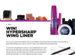 Win 1 of 50 Maybelline 'HyperSharp Wing' Liquid Liners!