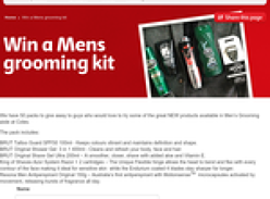 Win 1 of 50 men's grooming kits!