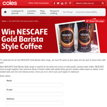 Win 1 of 50 NESCAFE Gold Barista Style Coffees!