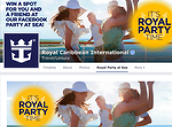 Win 1 of 50 spots for you & a friend on the 'Voyager of the Seas' for an overnight party!