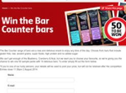 Win 1 of 50 'The Bar Counter' sample packs!