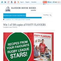 Win 1 of 500 copies of FOOTY FLAVOURS