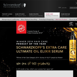 Win 1 of 500 Schwarzkopf 'Ultimate Oil Elixir' hair serums!