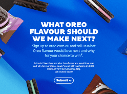 Win 1 of 500 Vouchers to Try Oreo Double Stuff Berry Choc