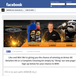 Win 1 of 52 'Armor All' car cleaning prize packs!