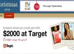 Win 1 of 6 $2,000 Target Vouchers