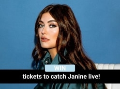 Win 1 of 6 Double Passes to see Janine Live