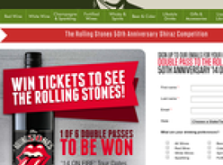 Win 1 of 6 double passes to see 'The Rolling Stones' live in concert!