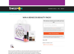 Win 1 of 7 'Benecos Beauty' packs, valued at $40 each!