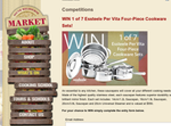 Win 1 of 7 Essteele Per Vita Four-Piece Cookware Sets!