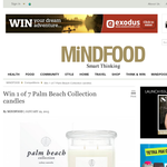 Win 1 of 7 Palm Beach Collection candles!