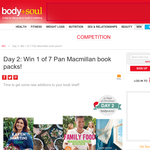 Win 1 of 7 Pan Macmillan book packs!