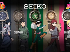 Win 1 of 7 Seiko Watches with Naruto