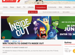 Win 1 of 75 family passes to see Disney's 'Inside Out'!