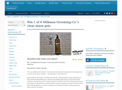 Win 1 of 8 Milkman Grooming Co.'s clear shave gels