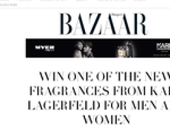 Win 1 of the new fragrances from Karl Lagerfeld for men & women!
