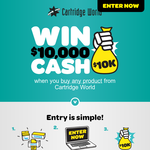 Win $10,000 cash!