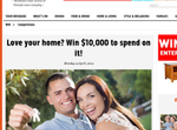Win $10,000 to spend on your home