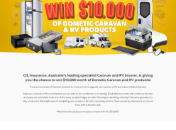 Win $10,000 worth of Dometic Caravan and RV products