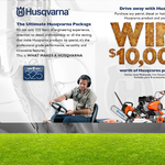 Win $10,000 worth of Hasqvarna products!