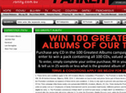 Win 100 greatest albums of our time!