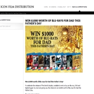 Win $1000 worth of Blu-rays for Dad this Father's Day!