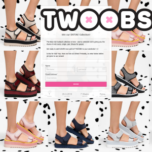Win 11 pairs of shoes from Twoobs