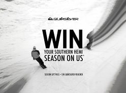 Win $1k Worth of Quicksilver Snow Gear & Season Ski Lift Pass