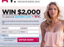 Win $2,000 to spend on SurfStitch.com + RY!