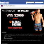 Win $2,000 worth of Black & Decker gear for your dad!