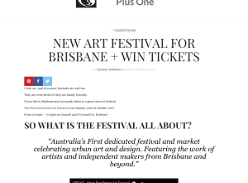 Win 2 Family Passes to The West End Street Art Festival Brisbane