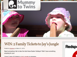 Win 2 Family Tickets to Jay's Jungle