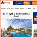 Win 2 nights at the Sheraton Mirage Resort!