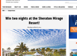 Win 2 nights at the Sheraton Mirage Resort!