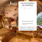 Win 2 nights in the Love Cabin's rose-filled Enchanted Cave worth over $3,500!