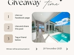 Win 2 Nights of Tropical Bliss with a Seafood Platter